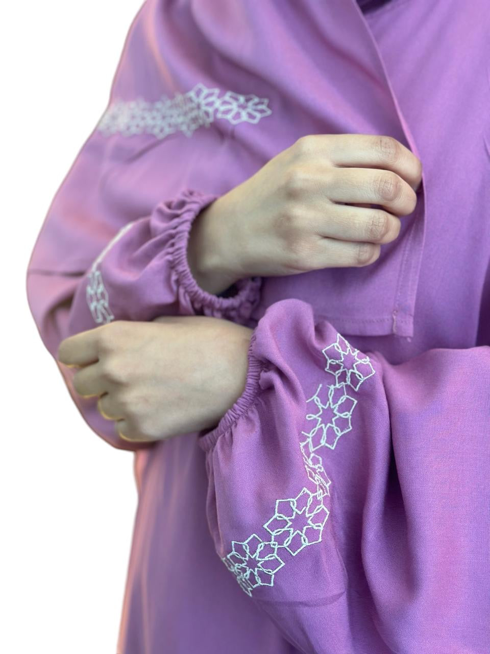 Prayer Dress Embroidered FAN ALDARZA TAQUEEN