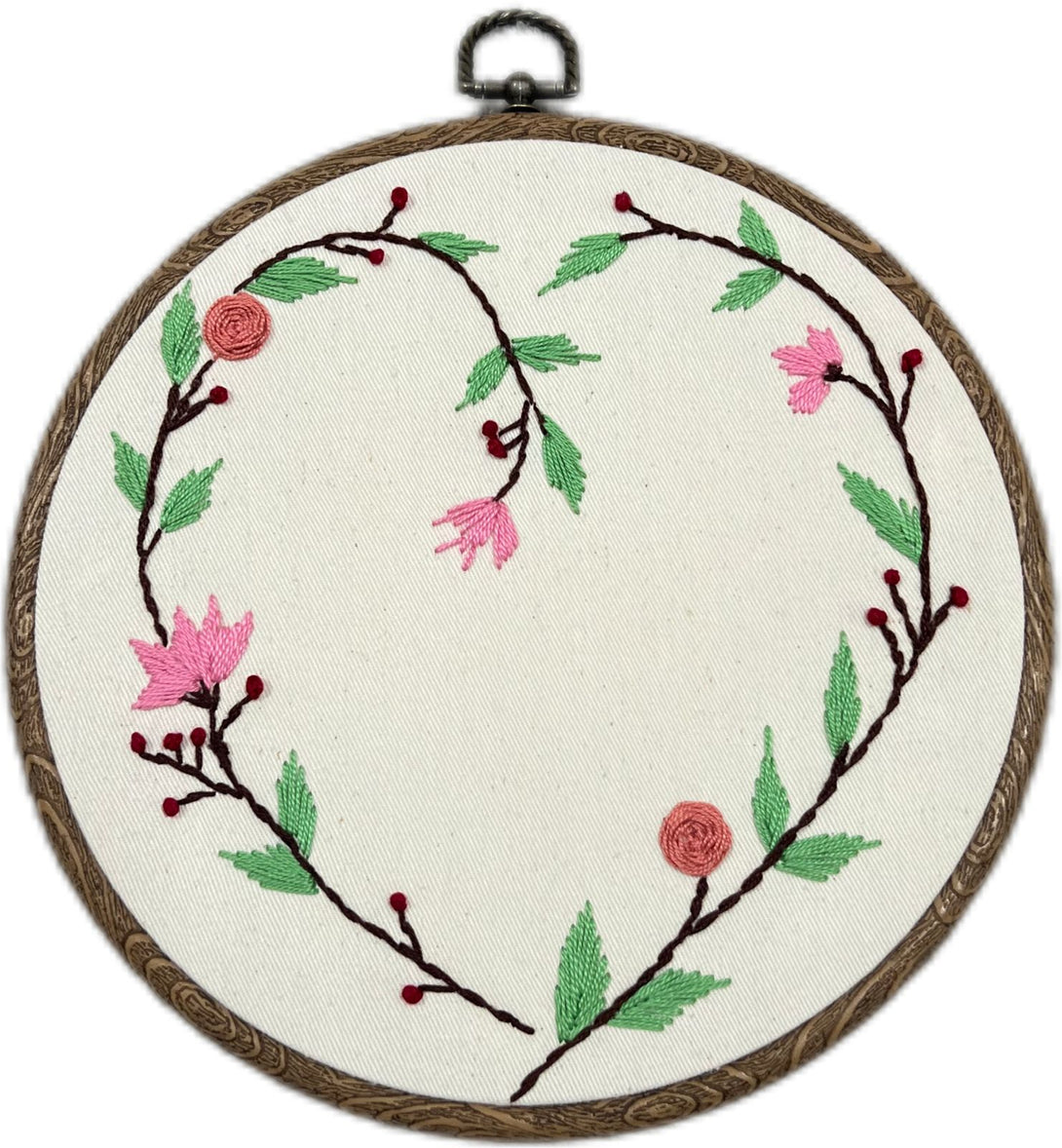 Hoop Hand Embroidery Pattern FAN ALDARZA TAQUEEN