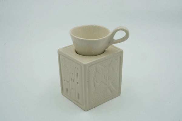 Cone-Shaped Heritage Ceramic Coffee Cup KHAZAF TAQUEEN