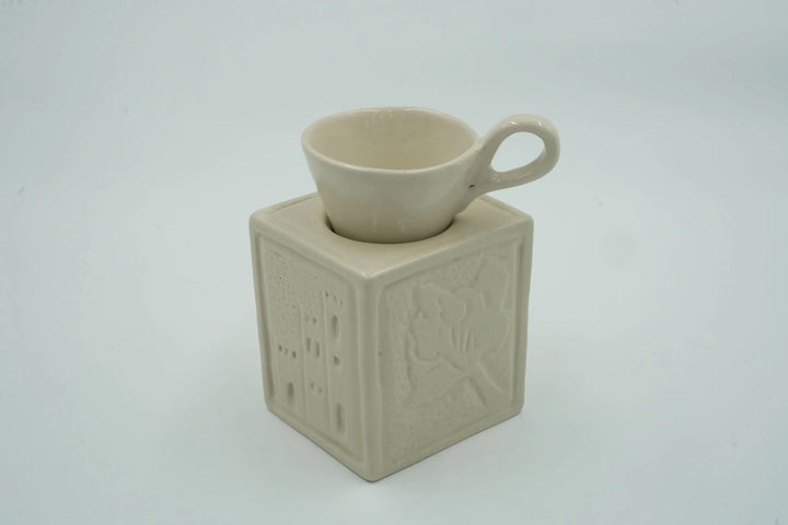 Cone-Shaped Heritage Ceramic Coffee Cup KHAZAF TAQUEEN