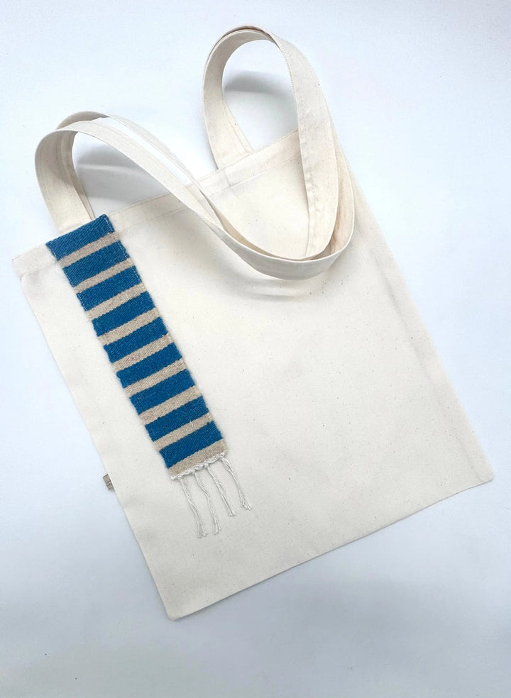 Handcrafted Tote Bag with Woolen Accent FAN ALDARZA TAQUEEN