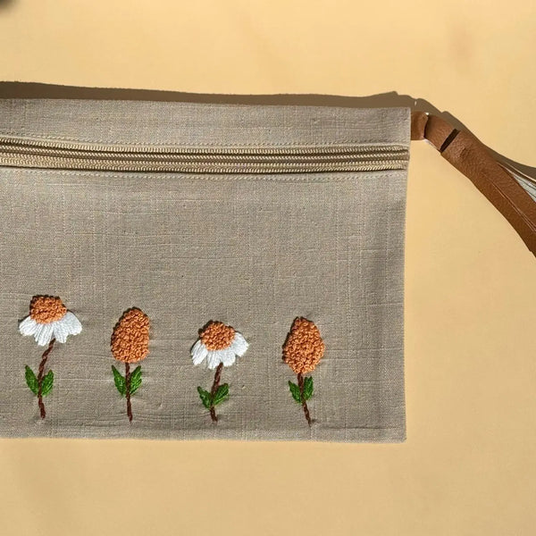 Small Women Zipper Clutch bag FAN ALDARZA TAQUEEN