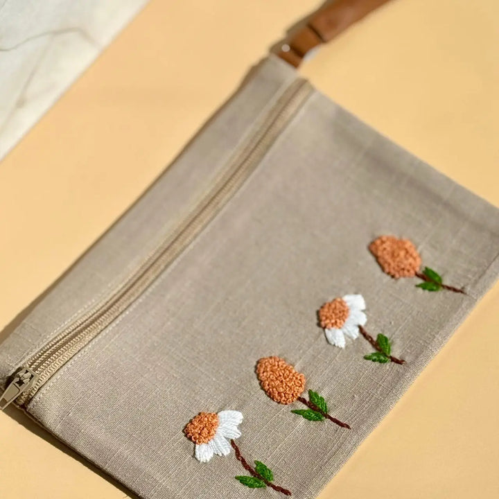 Small Women Zipper Clutch bag FAN ALDARZA TAQUEEN