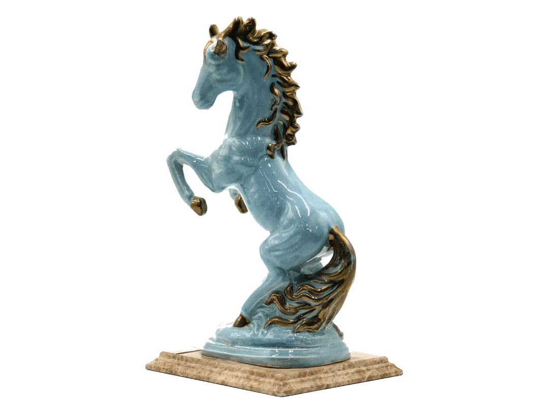 Standing Horse Ceramic Statue KHAZAF TAQUEEN