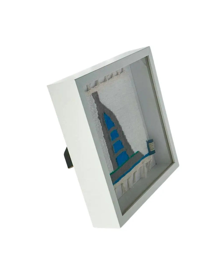 Wool art wall frame ZOLIA TAQUEEN