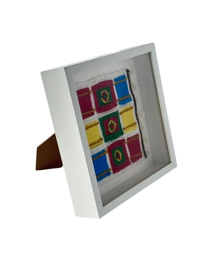 Wool art wall frame ZOLIA TAQUEEN